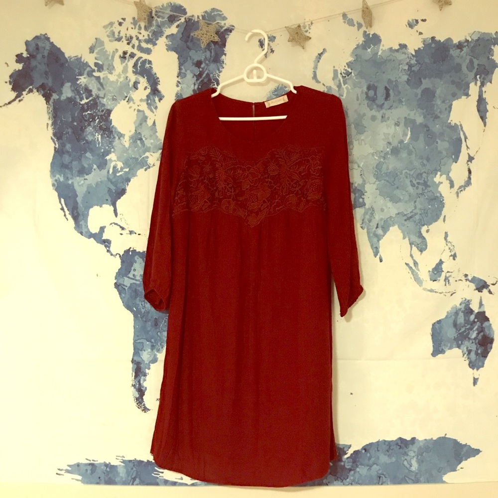 Alter’d State Red Lace Dress